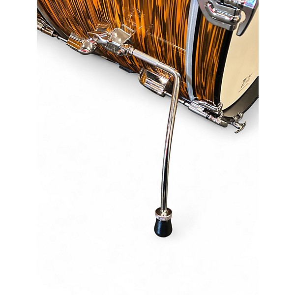 Used Pearl 4 Piece President 775th Anniversary tiger stripe Drum Kit