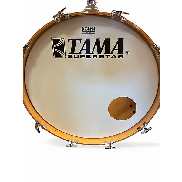 Used TAMA 4 Piece 50th Anniversary Superstar Natural Drum Kit