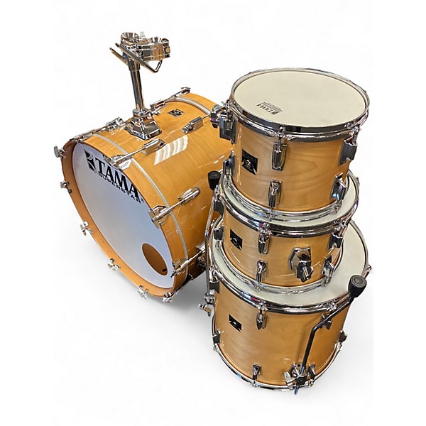 Used TAMA 4 Piece 50th Anniversary Superstar Natural Drum Kit