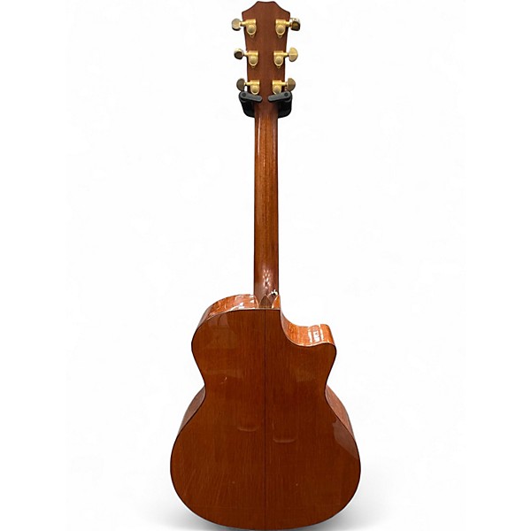Used Taylor 514CE Left Handed Natural Acoustic Electric Guitar