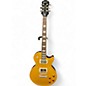 Used Epiphone Les Paul Standard Gold Top Solid Body Electric Guitar thumbnail