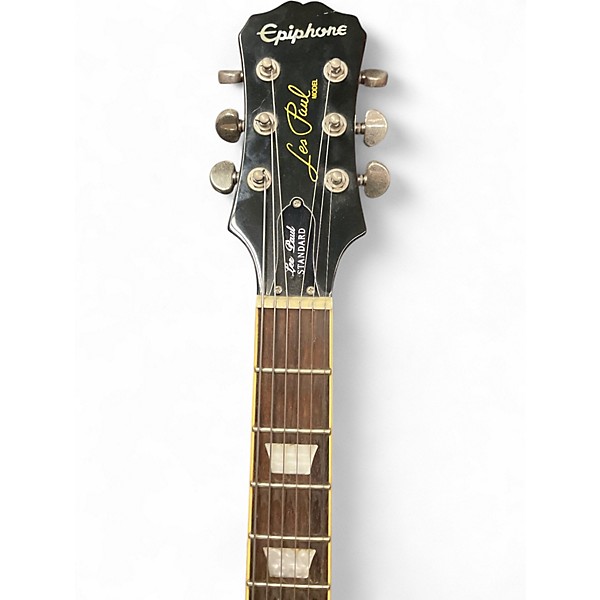 Used Epiphone Les Paul Standard Gold Top Solid Body Electric Guitar