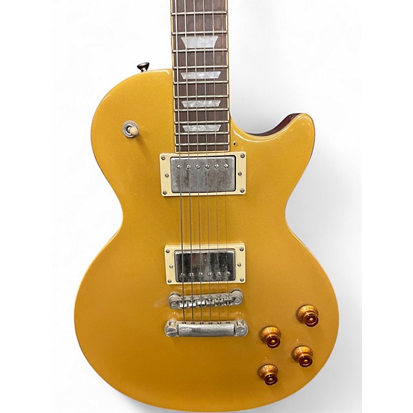 Used Epiphone Les Paul Standard Gold Top Solid Body Electric Guitar
