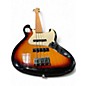 Used Fender Standard Fretless Jazz Bass 3 Color Sunburst Electric Bass Guitar