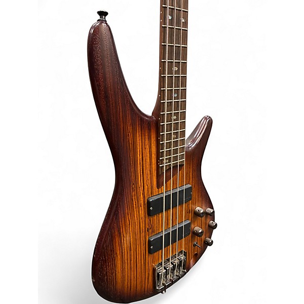 Used Ibanez SR500ZW 2 Color Sunburst Electric Bass Guitar