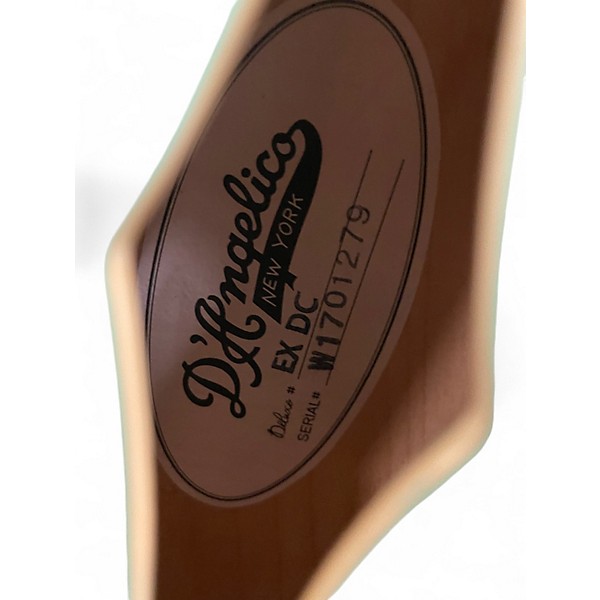 Used D'Angelico EX-DC/SP Surf Green Hollow Body Electric Guitar