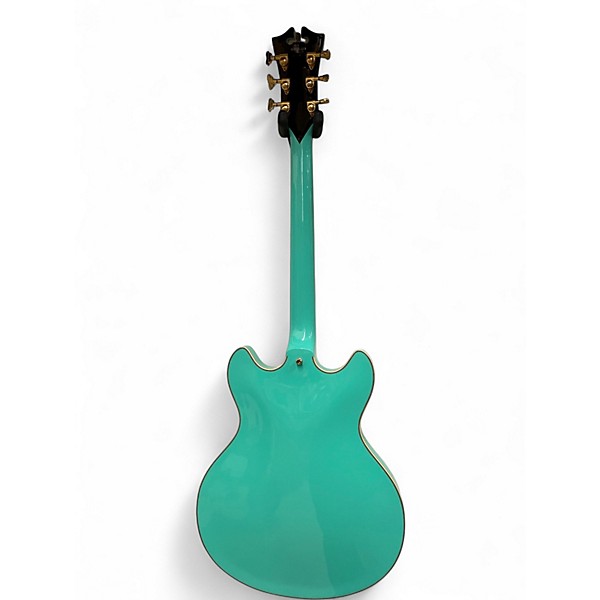 Used D'Angelico EX-DC/SP Surf Green Hollow Body Electric Guitar