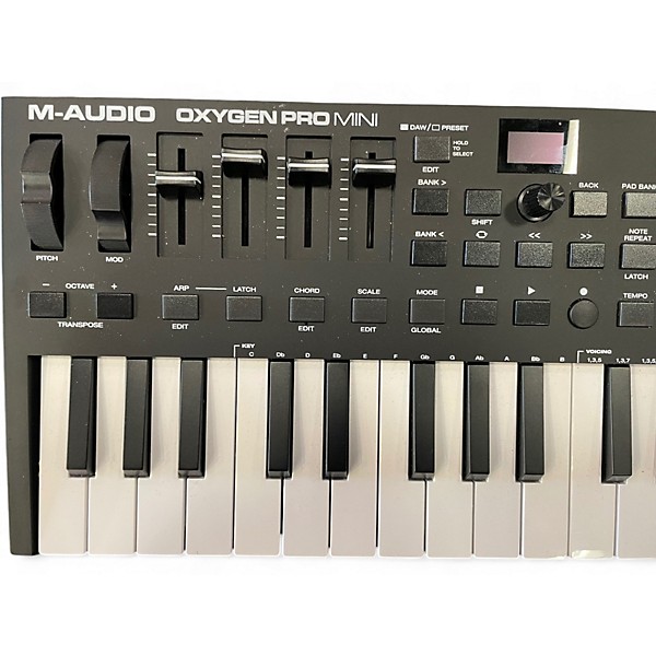 Used M-Audio Oxygen Pro Mini MIDI Controller