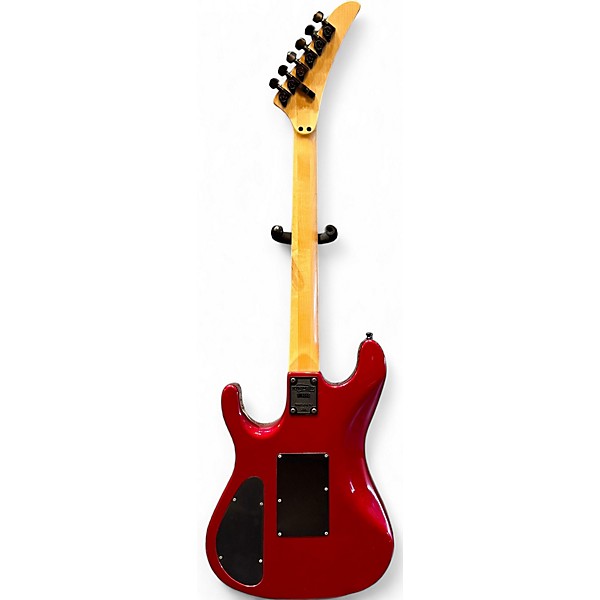 Vintage 1980s Kramer NIGHTSWAN Candy Apple Red Solid Body Electric Guitar