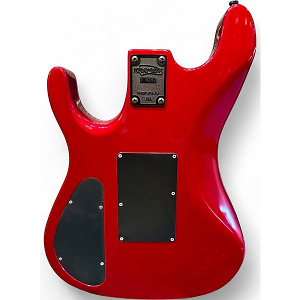 Vintage 1980s Kramer NIGHTSWAN Candy Apple Red Solid Body Electric Guitar