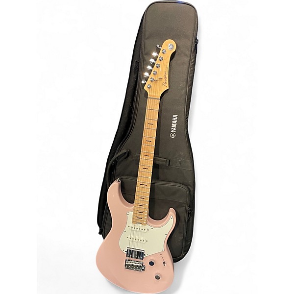 Used Yamaha PACS-12M Pink Solid Body Electric Guitar