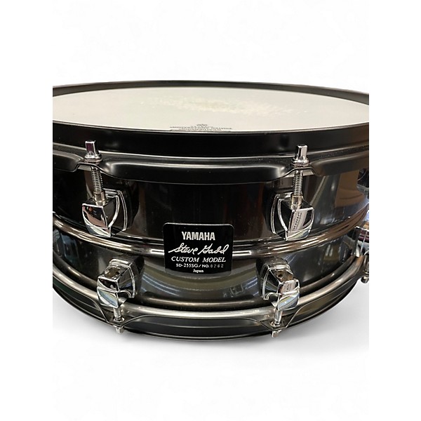 Used Yamaha 14X5.5 SD-255SG Black Chrome Drum