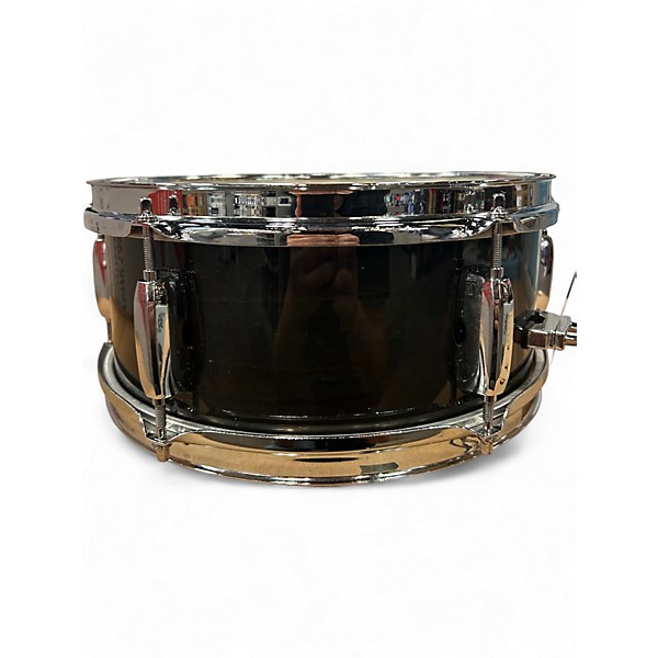 Used Pearl 12X4.5 Firecracker Snare Transparent Black Drum