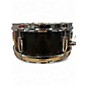 Used Pearl 12X4.5 Firecracker Snare Transparent Black Drum