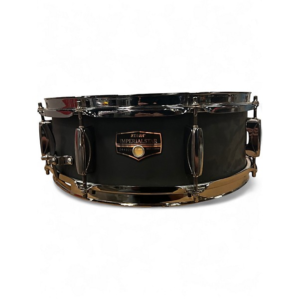 Used TAMA 14X4.5 Imperialstar Snare MATTE BLACK Drum