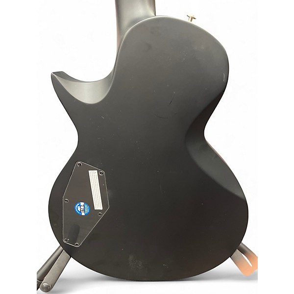 Used 2019 ESP LTD EC BLACK METAL Black Solid Body Electric Guitar