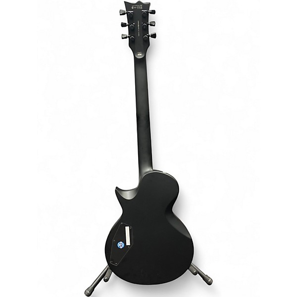 Used 2019 ESP LTD EC BLACK METAL Black Solid Body Electric Guitar