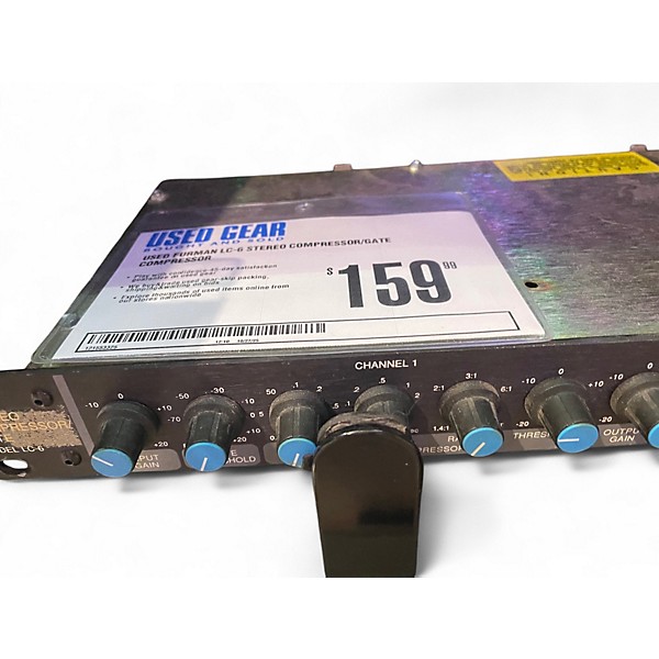Used Furman LC-6 Stereo Compressor/Gate Compressor