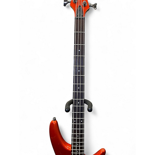Used Ibanez SR300 Metallic Orange Electric Bass Guitar