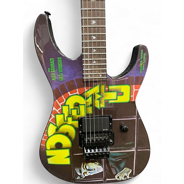 Used Esp  LTD KIRK HAMMETT NOSFERATU  BLACK Solid Body Electric Guitar