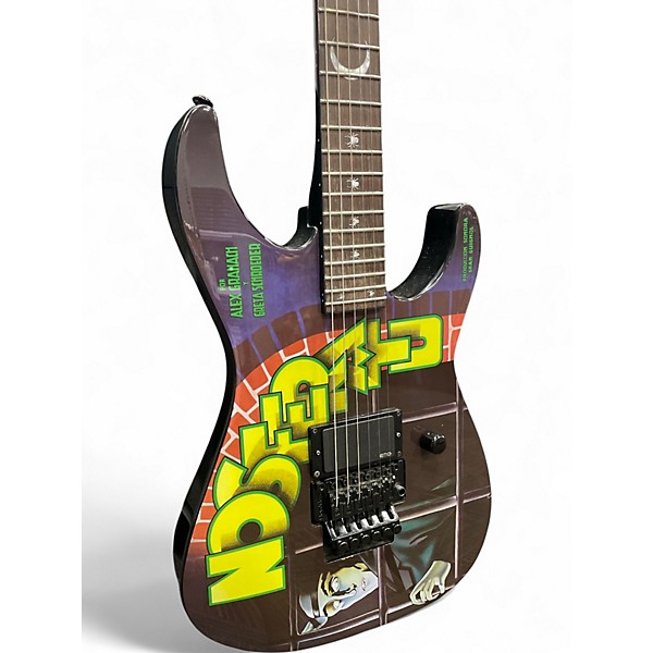 Used Esp  LTD KIRK HAMMETT NOSFERATU  BLACK Solid Body Electric Guitar