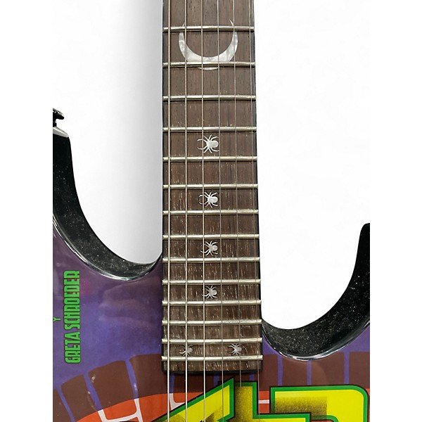 Used Esp  LTD KIRK HAMMETT NOSFERATU  BLACK Solid Body Electric Guitar