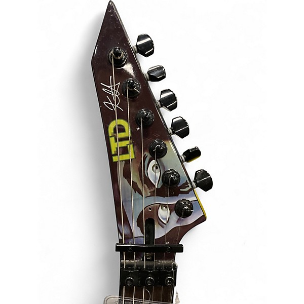 Used Esp  LTD KIRK HAMMETT NOSFERATU  BLACK Solid Body Electric Guitar