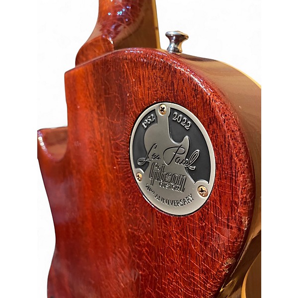 Used Gibson 1959 Reissue Murphy Aged Les Paul Factory Burst Solid Body Electric Guitar