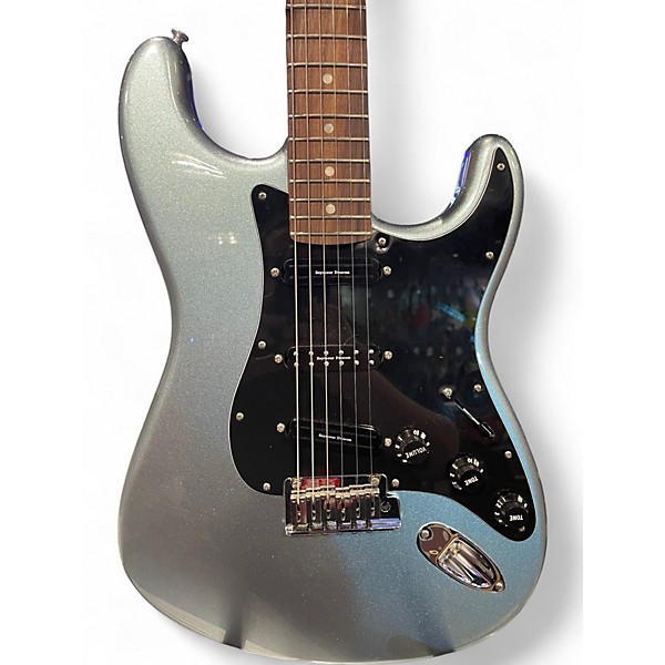 Used Fender Mod Shop Stratocaster Metallic Silver Solid Body Electric Guitar
