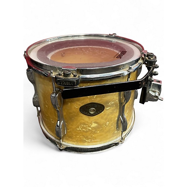 Used TAMA 5 Piece ROCKSTAR PEARL WHITE Drum Kit