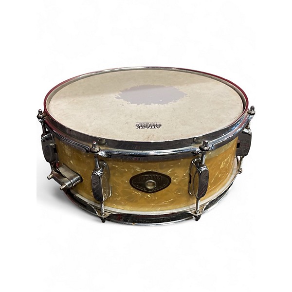 Used TAMA 5 Piece ROCKSTAR PEARL WHITE Drum Kit