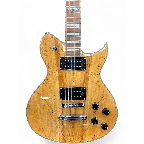Used Washburn WIDLXSPLTD Natural Solid Body Electric Guitar