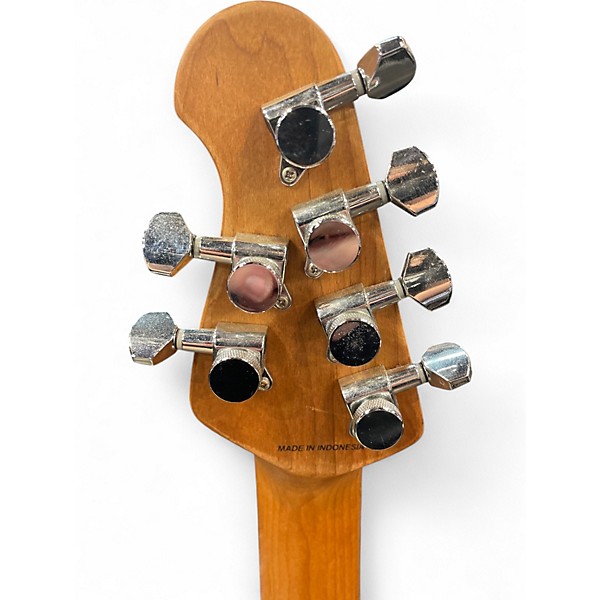 Used Sterling by Music Man SABRE ELECTRIC DEEP BLUE Solid Body Electric Guitar