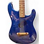 Used Fender American Acoustasonic Stratocaster BLUE Acoustic Electric Guitar
