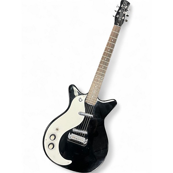 Used Danelectro 59M NOS+ Black Solid Body Electric Guitar