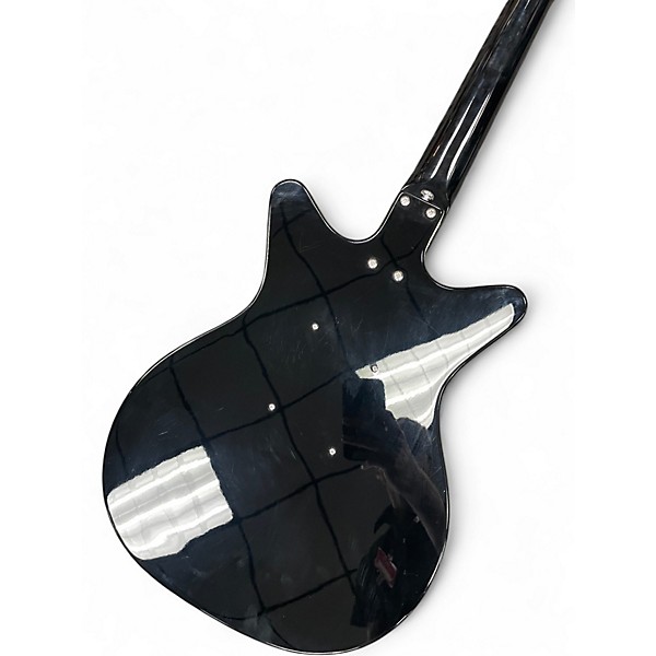 Used Danelectro 59M NOS+ Black Solid Body Electric Guitar