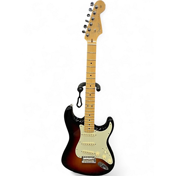 Used Fender American Professional Stratocaster SSS 3 Color Sunburst Solid Body Electric Guitar