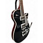 Used Gretsch Guitars G5237TG ELECTROMATIC JET Black and Silver Solid Body Electric Guitar
