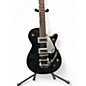 Used Gretsch Guitars G5237TG ELECTROMATIC JET Black and Silver Solid Body Electric Guitar