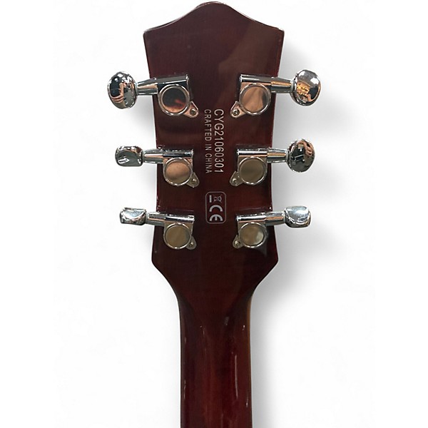 Used Gretsch Guitars G5237TG ELECTROMATIC JET Black and Silver Solid Body Electric Guitar