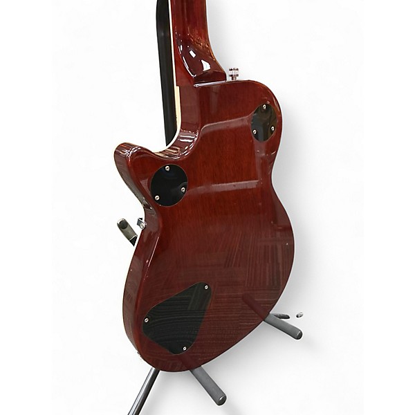 Used Gretsch Guitars G5237TG ELECTROMATIC JET Black and Silver Solid Body Electric Guitar