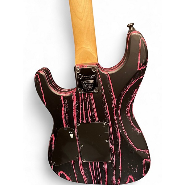 Used Charvel Pro Mod San Dimas HH HT PINK GOTHIC Solid Body Electric Guitar