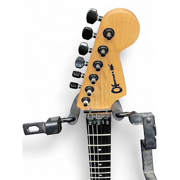 Used Charvel Pro Mod San Dimas HH HT PINK GOTHIC Solid Body Electric Guitar