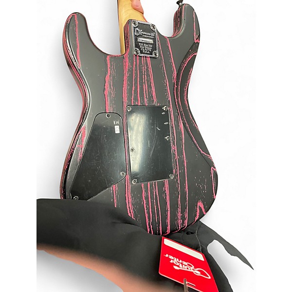 Used Charvel Pro Mod San Dimas HH HT PINK GOTHIC Solid Body Electric Guitar