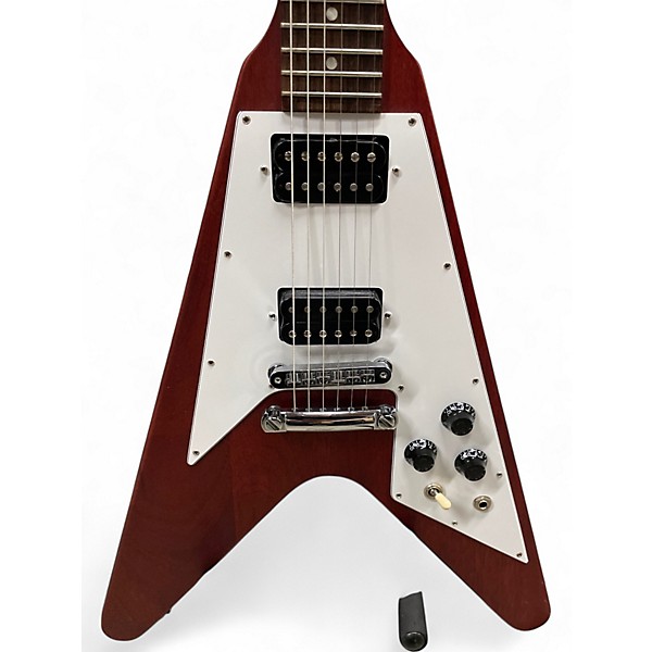 Used Gibson Flying V Standard Red Solid Body Electric Guitar