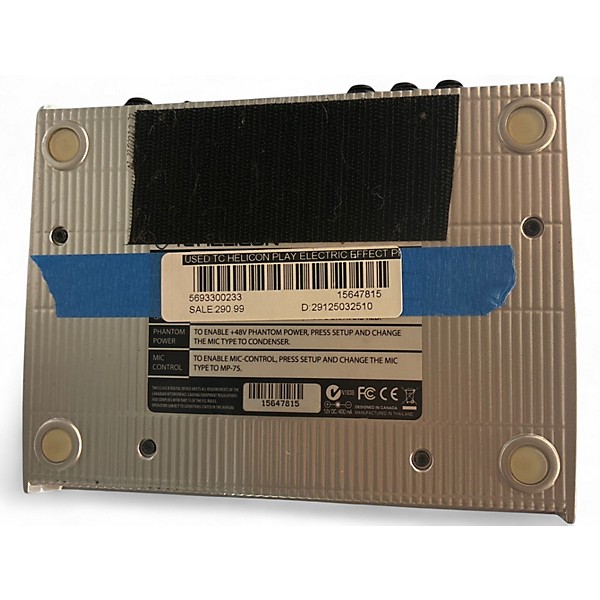 Used TC Helicon Play Electric Effect Processor