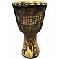 Used Handmade CARVED Djembe thumbnail