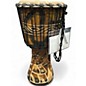 Used Handmade CARVED Djembe