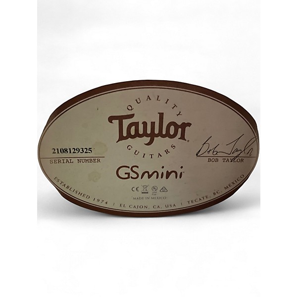 Used Taylor GS Mini Mahogany Natural Acoustic Guitar