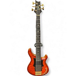 Used PRS Gary Grainger Signature 5 String SALMON SMOKED BURST Electric Bass Guitar